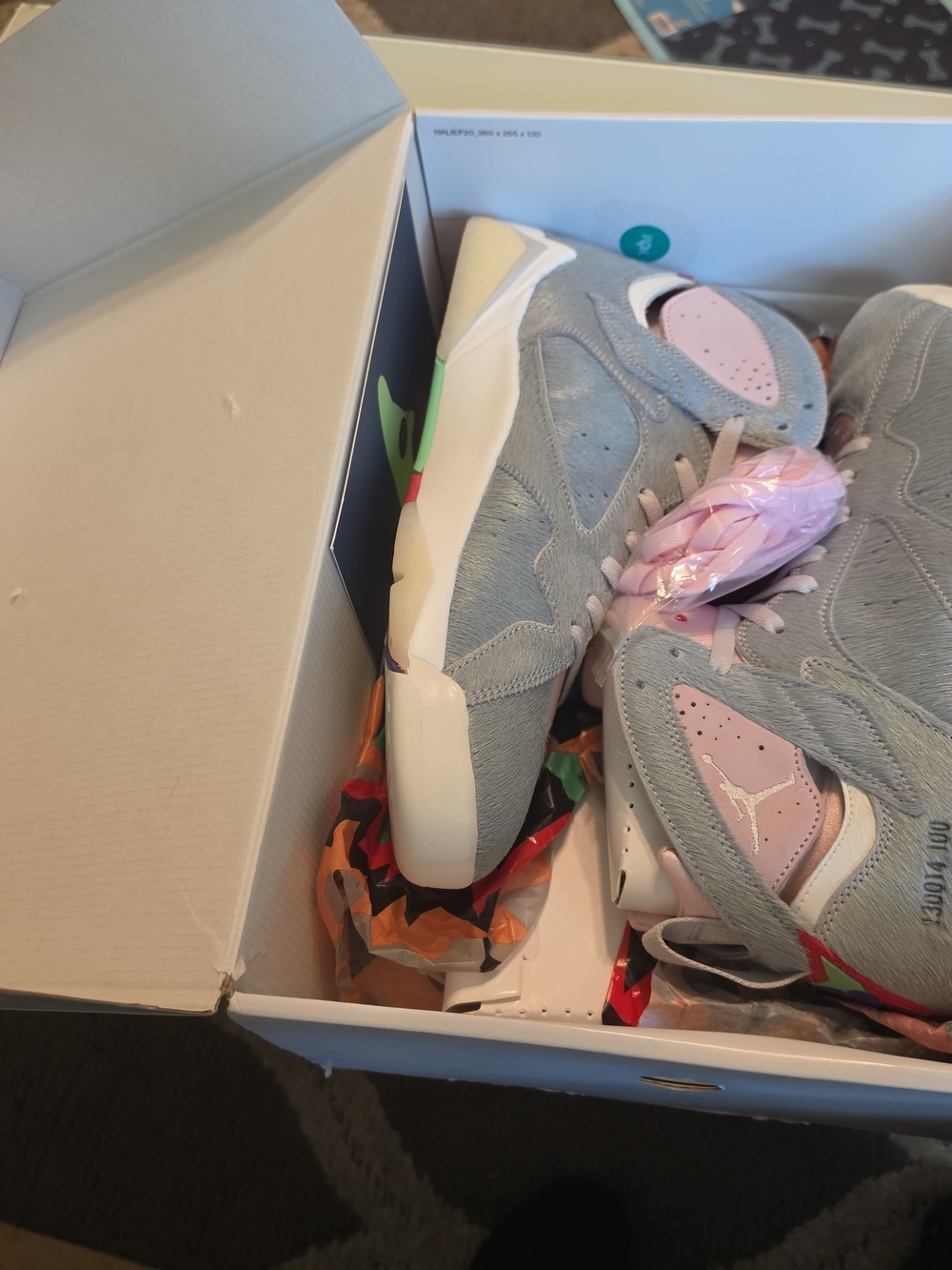 Air Jordan 7 Retro SE Hare 2.0 Sneakers Size 11